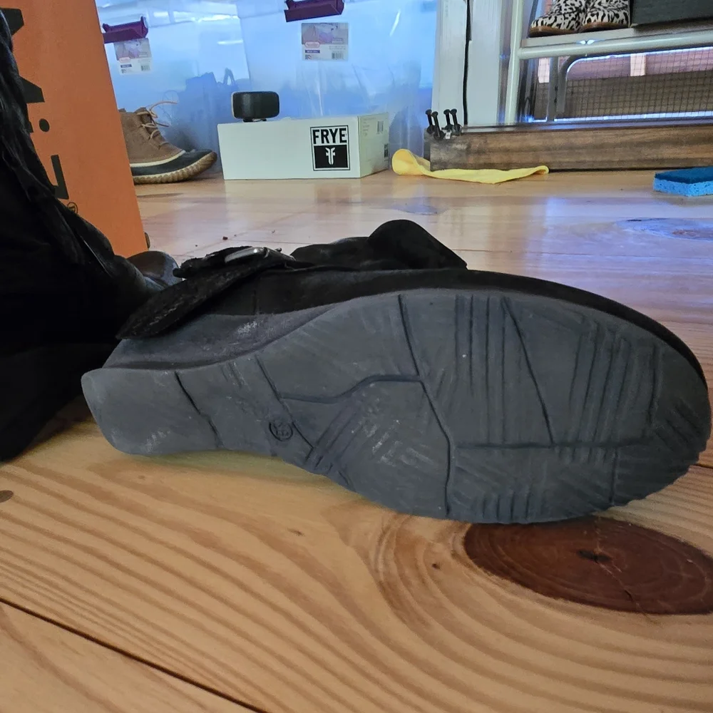 Black Women's Booties MIZ MOOZ - Picture 8 of 10